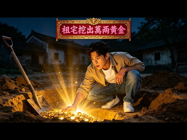 破舊的祖宅‑挖出萬兩黃金