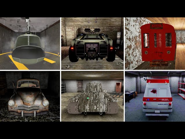 Granny All Chapters 1, 2, 3, 4 Unofficial Vehicle Escape | Granny New Update Mod
