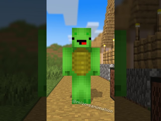 Mikey Rat Dance Trend🐁 - MAIZEN Minecraft Animations #minecraft #shorts #ratdance