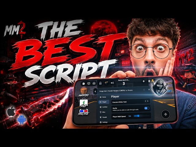 MM2 Script Roblox - Murder Mistery 2 Script Mobile - NO KEY, Silent AIM, Aimbot, ESP (iOS Android)