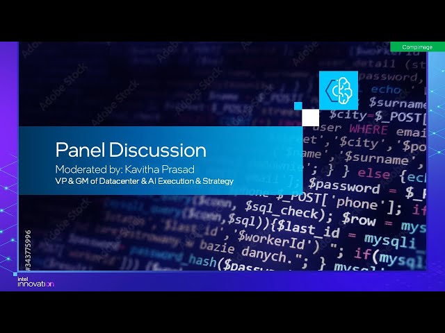 Panel Discussion | Performance or Productivity in AI | Intel Innovation 2022