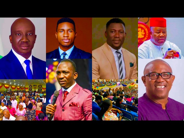 EDO GOVERNOR Disgraces HIMSELF In CHURCH TRYING To BE Like OBI, SAID HE CASTED OUT Demons AT AGE 17
