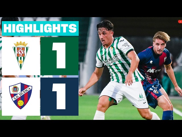CÓRDOBA CF 1 - 1 SD HUESCA | LALIGA HYPERMOTION HIGHLIGHTS