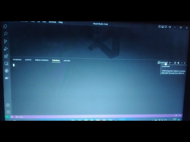 vs code shell integration failed to activate [FIXED]