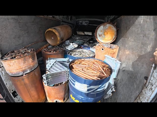 Selling thousands of ££££ worth of scrap metal.