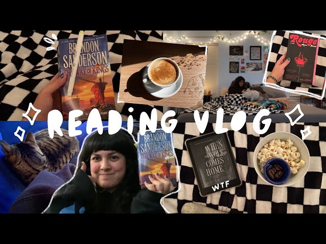 finishing way of kings and when the wolf comes home | reading vlog