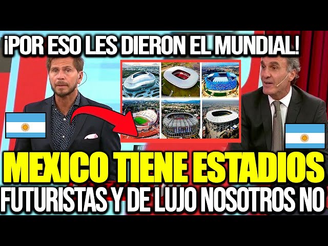 ARGENTINE PRESS SURRENDERS TO MEXICO, LEAVING SOUTH AMERICA IN RIDICULE WITH ITS WORLD CUP STADIUMS