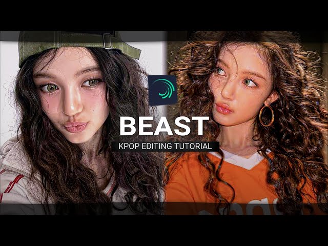 "Beast Kpop Editing Full Tutorial On Alight Motion "