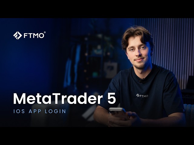 How to Log In to MT5 on iOS App | FTMO