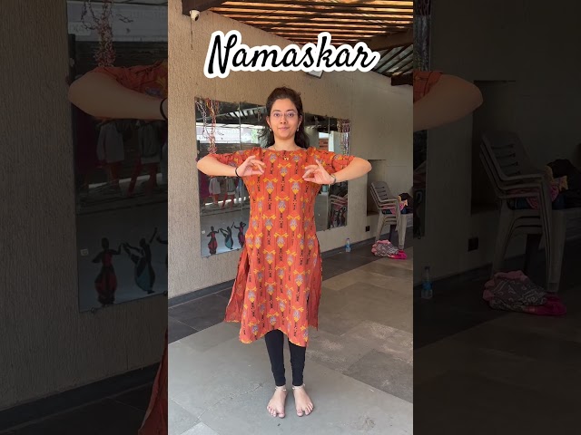 Bharatanatyam classical dance Basics Namaskar #bharatanatyam #dance #learn #class #learn #basics