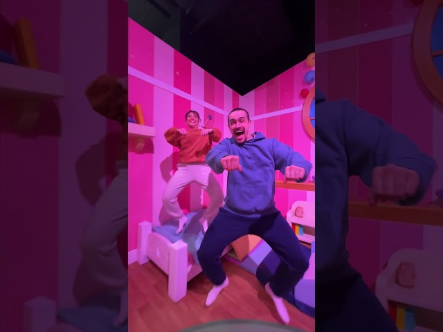 Cost n' Mayor Bluey Dance in the Heeler House! 💙🧡 | Bluey  #ytshorts