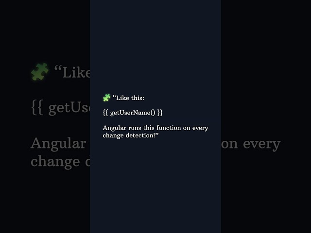 Angular Mistake That Breaks Your App 😱 | #Angular #Shorts #frontend #angular #frontendcourse