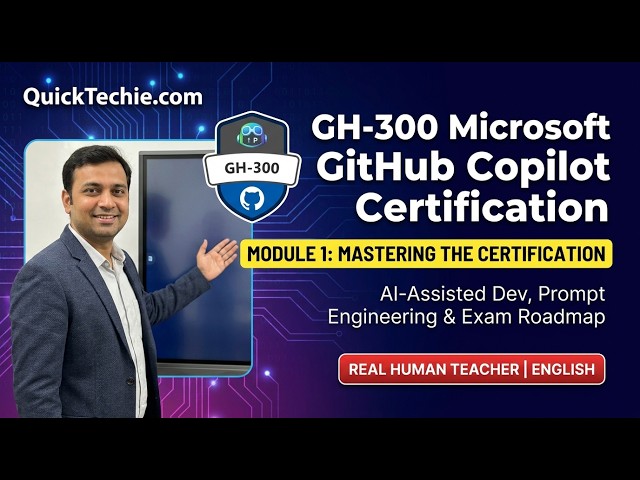 Module 1: Mastering the Microsoft GH-300 Certification – GitHub Copilot | English
