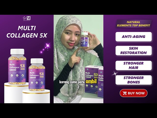 Multi Collagen 5X – The Secret of Youth! 💖✨
