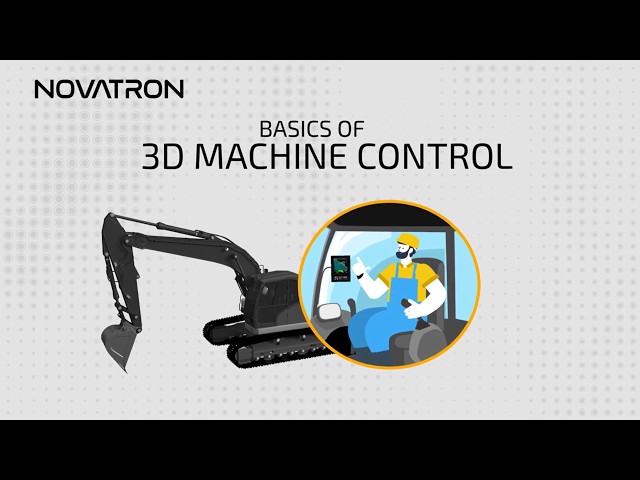 Part 1: The Basics of 3D Machine Control  |  3D MACHINE GUIDANCE?   |  by Novatron