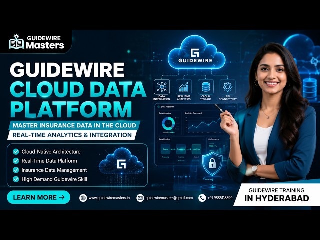 Guidewire Cloud Data Platform Full Roadmap | Skills, Architecture & Use Cases
