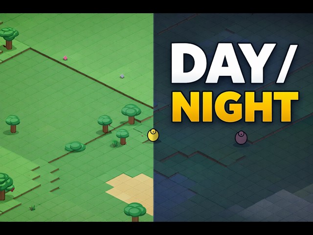 My RPG Finally Has a Day/Night Cycle (And NPC Dialogue) | Devlog #4