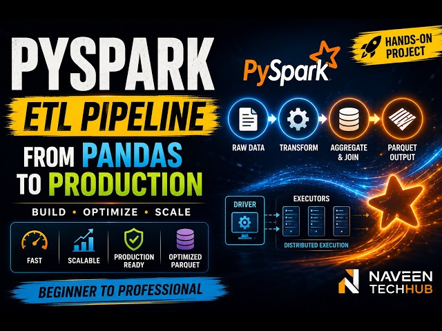 From Pandas to Production 🚀 | Build a Real PySpark ETL Pipeline | Data Engineering Hands-On