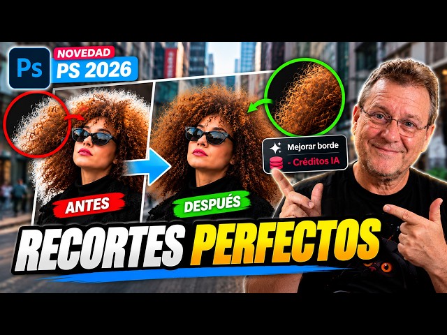 🔥 Photoshop mejora los BORDES en 1 CLIC… ¿FUNCIONA de verdad?