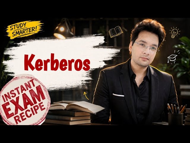 Kerberos - Network Authentication Protocol explained in hindi || Working ,History ,AS ,TGS and AP