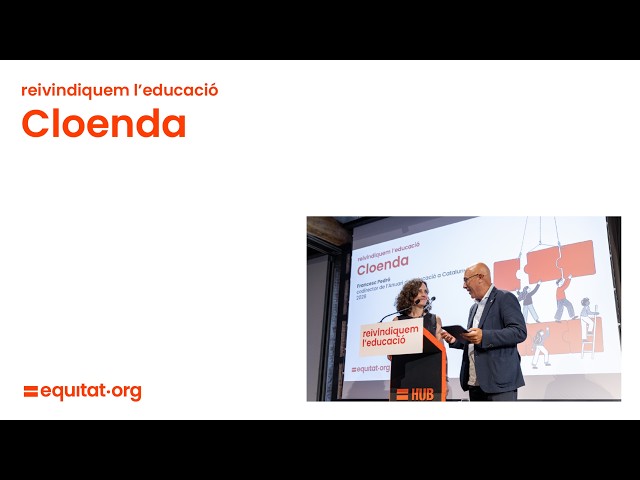 Reivindiquem l'educació: Cloenda
