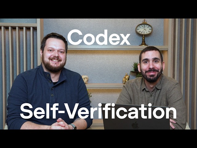 Codex builds and then verifies