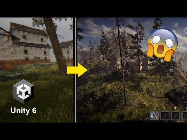 I Upgraded my Project from URP to HDRP in Unity6 | Amazing Visual Change | Game Dev | Update 2