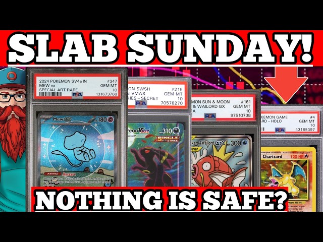NOTHING IS SAFE!!! POKEMON SLAB SUNDAY! Psa Market Update!
