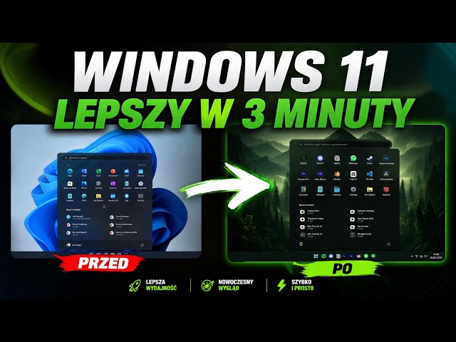Jak POLEPSZYĆ wygląd Windowsa w 3 minuty!