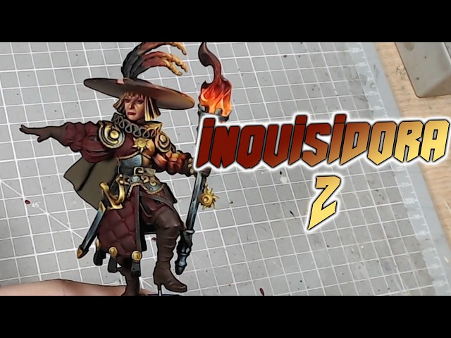 [ESP] PINTANDO Inquisidora # 2  / 75mm / Sorteo busto entre mis subs twitch