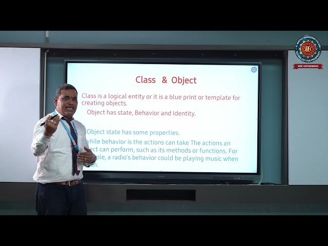 Java OOPs Concepts | St. Martin's Engineering College