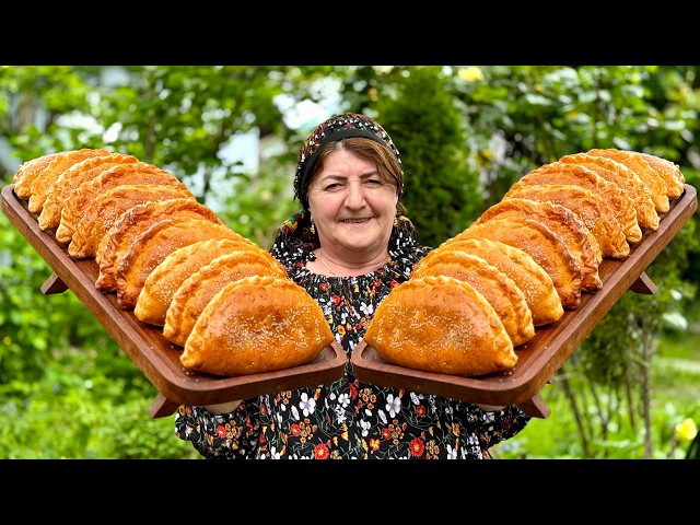 Grandma Bakes Cheesy Chicken Calzones - One Bite and You're Hooked!