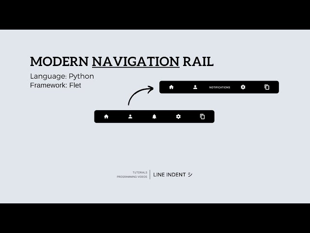 Modern Graphical User Interfaces in Python - Flet