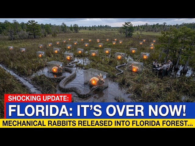 Florida Released Robot Rabbits to Kill Pythons But What They Killed Was Far Worse