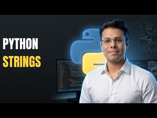 Python Mastery #9 | Python Strings Explained | Master Text Manipulation ☕