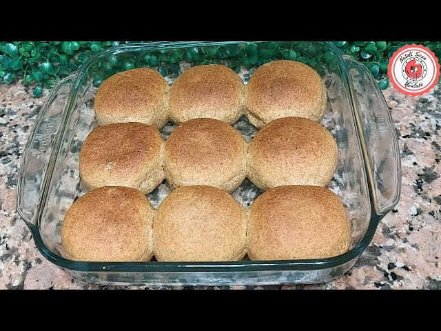 Fluffy bread with WHOLE WHEAT FLOUR