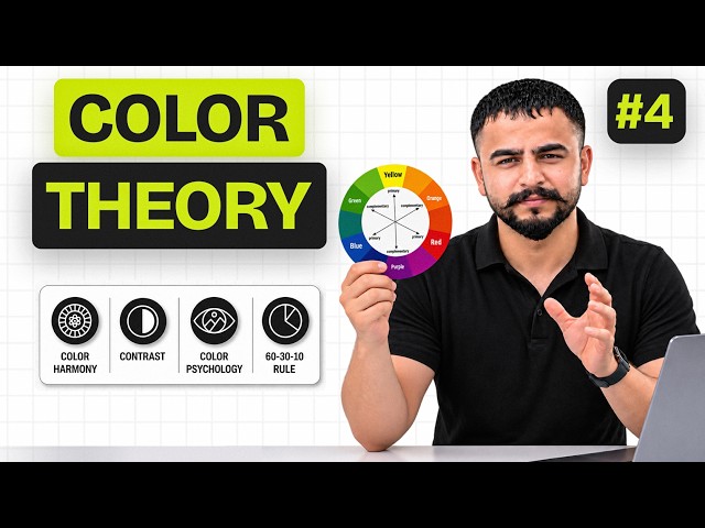 Master Color Theory for UI/UX Design - (Class 04) 🔥