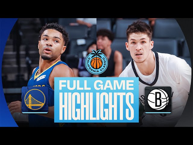WARRIORS BLUE vs NETS | CALIFORNIA CLASSIC | FULL GAME HIGHLIGHTS | July 6, 2026