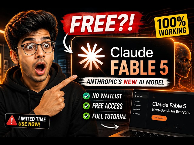 Claude Fable 5 FREE Me Kaise Use Kare? Full Tutorial (2026)