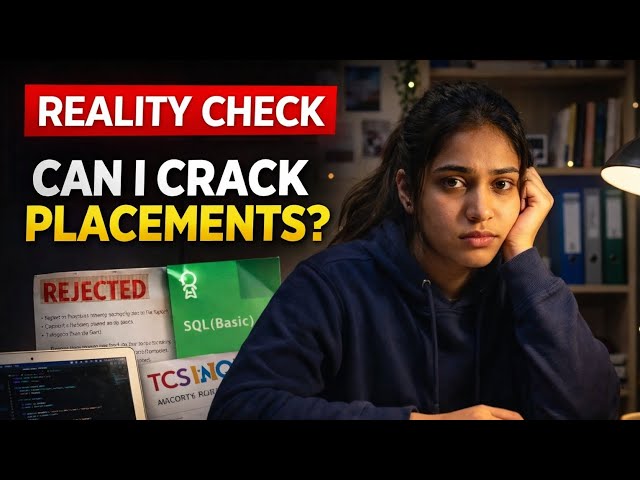 Can I Crack Placements? My First Week of Placement Preparation | Reality Check 😔 