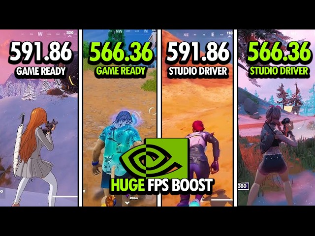 I Tested NVIDIA Game Ready Driver & Studio Driver - Best NVIDIA Driver for Gaming