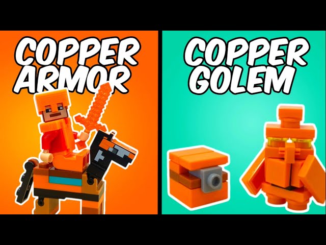 LEGO Minecraft Copper Age Build Hacks! (1.21.9)