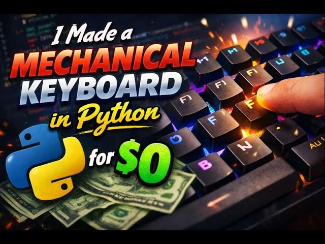 Made my own $0 Mechanical keyboard