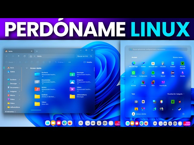 I Turned Windows 11 Into a Work of Art: Extreme Animations and Blur