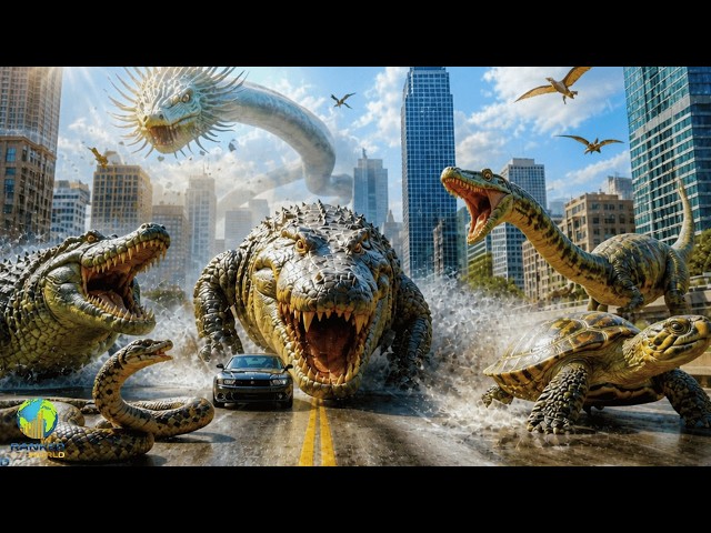 ◀ Reptiles Speed Comparison ▶ | Fastest Reptiles Ever | 3D