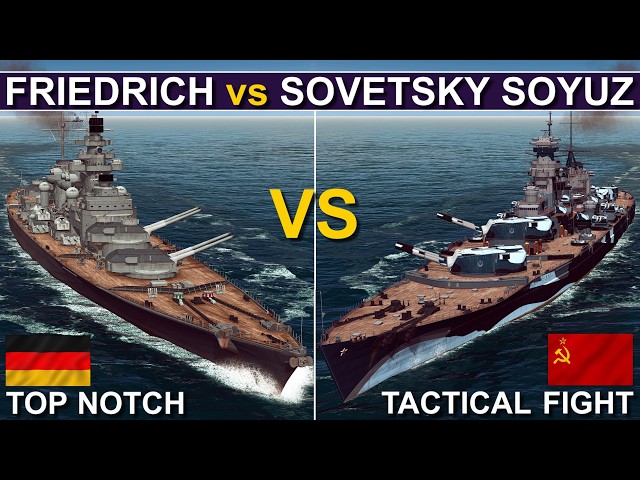 GR2 Battleship Bash | Frederick the Great vs Sovetsky Soyuz | War on the Sea