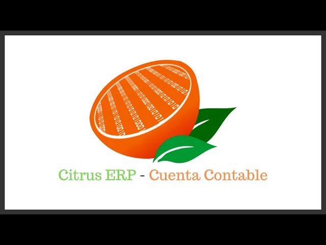 Citrus ERP - Contabilidad - Cuenta Contable - Crear
