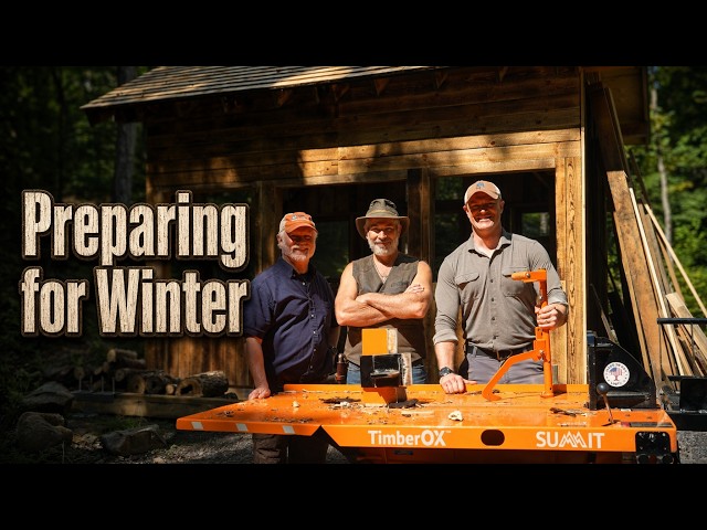 Preparing for Winter: Processing Wood with the LogOX