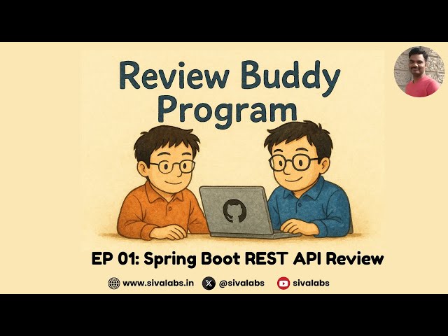 Code Review Buddy | EP01 - Review Spring Boot REST API