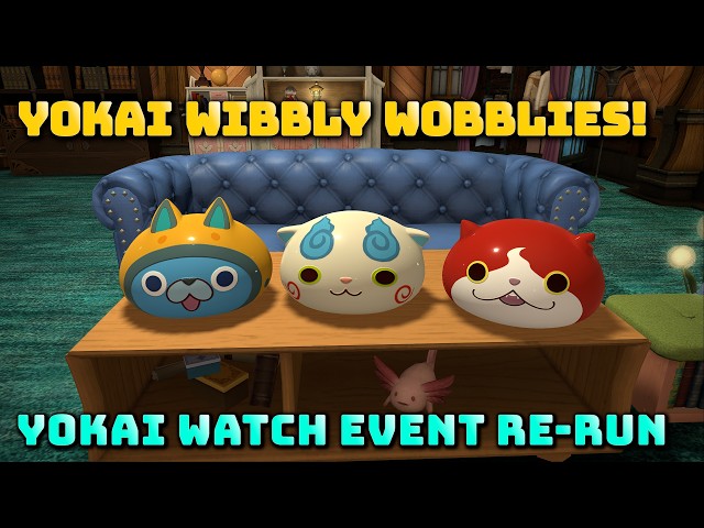 FFXIV: New Yokai Watch Event Wibbly Wobblies!
